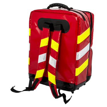 Erste-Hilfe-Rucksack für Sanitäter - die Rückseite